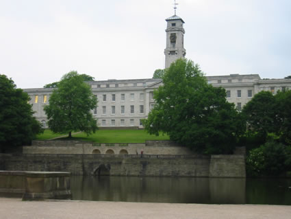 Trent Building on the University of Nottingham, University Park Campus