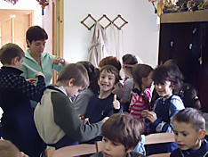 First grade trip in Hungary