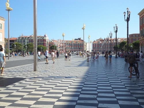 Nice's famed Place Massena