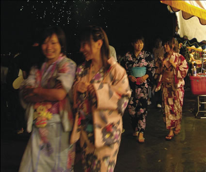Women at Hanabi Festival