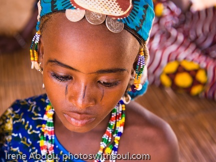 Dicko, a Fulani girl.