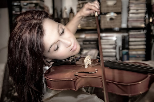Violin practice and interest can be practiced overseas