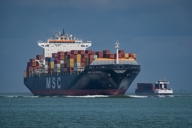 Cost of Moving abroad: Overseas belongings here moved by cargo ship.